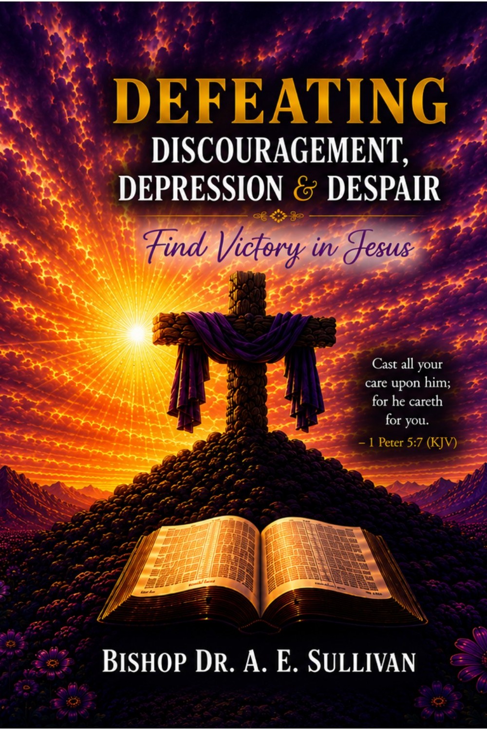 Book cover: Defeating Discouragement, Depression & Despair