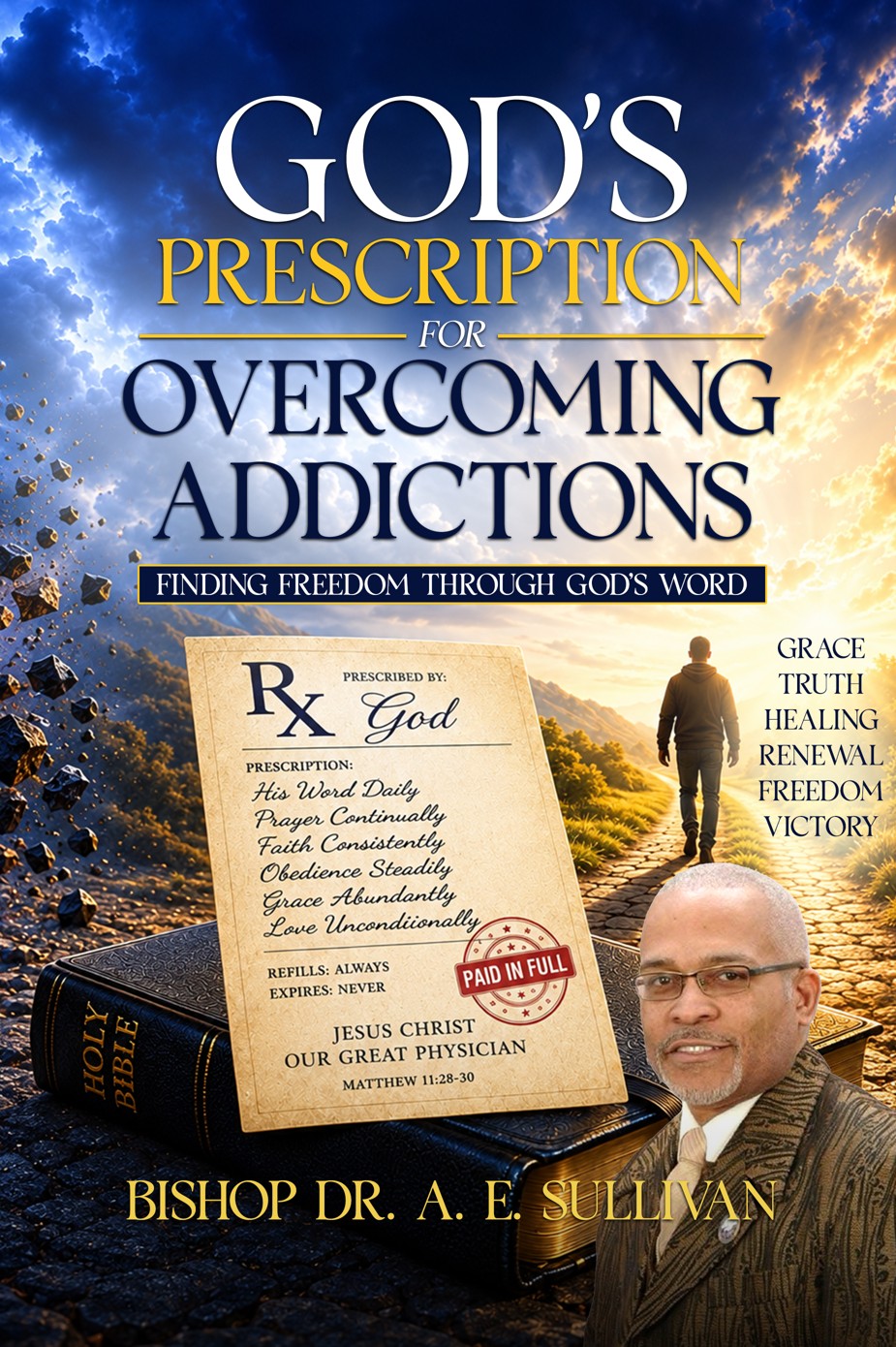 Book cover: God's Prescription For Overcoming Addictions