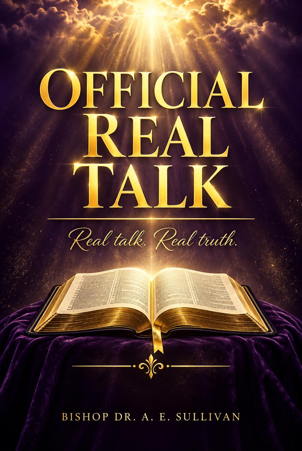 Book cover: Official Real Talk